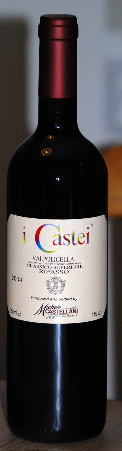 i Castei Ripasso ( Castellani ) 2001