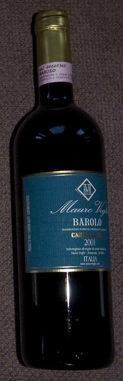 Barolo Castelletto ( Mauro Veglio ) 2001