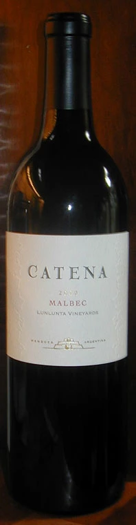 Catena Malbec ( Catena Zapata ) 2000
