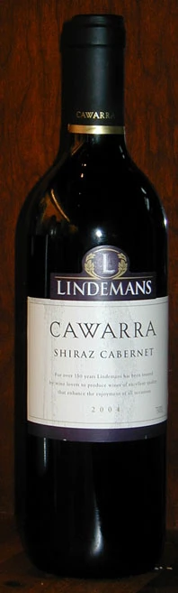 Cawarra Shiraz Cabernet ( Lindemans ) 2004