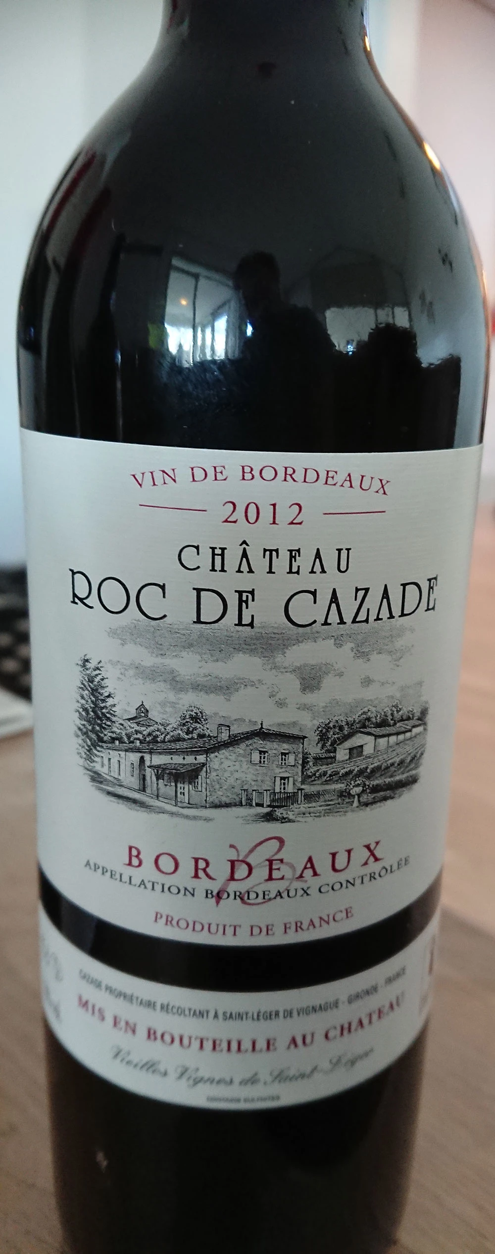 Château Roc de Cazade ( Cazade Vins ) 2012