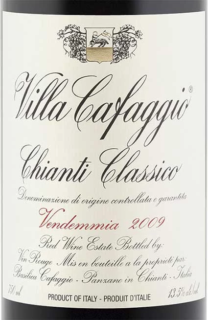 Chianti Classico ( Villa Cafaggio ) 2001