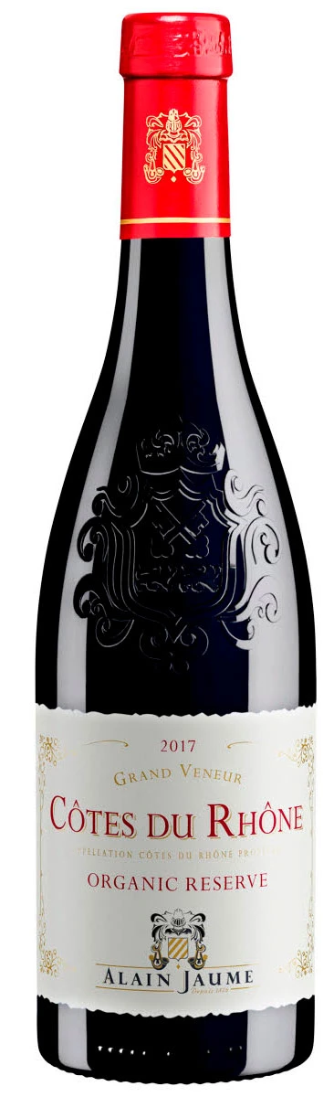 Côtes de Rhône Grand Veneur Organic  Reserve ( Alain Jaume ) 2017