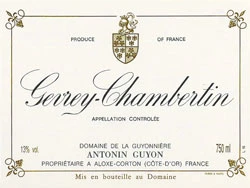 Gevrey Chambertin La Justice ( Domaine Antonin Guyon ) 2005