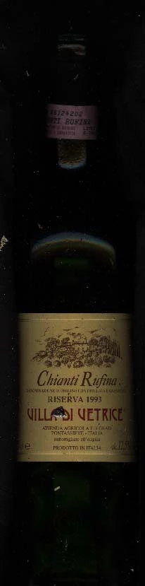 Chianti Rufina Reserva Villa de Vetrice ( Azienda Agricola F.lli Grati ) 1993