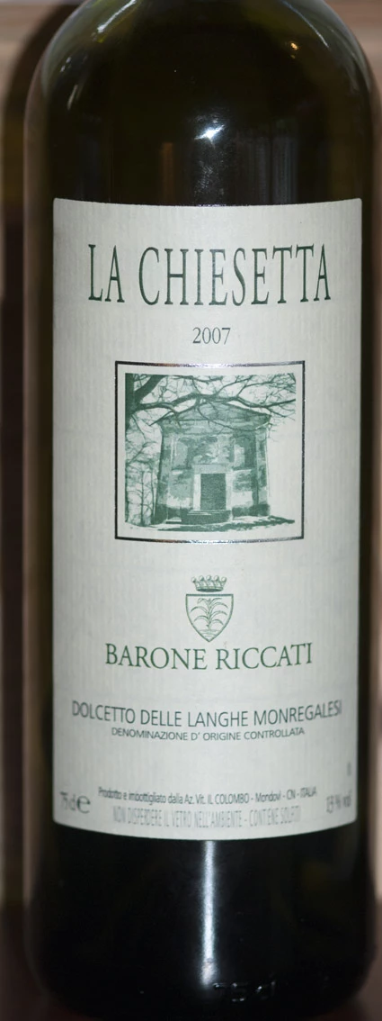 Dolcetto La Chiesetta ( Barone Riccati ) 2005