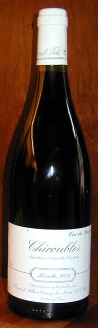 Chiroubles ( Trénel Fils ) 2001