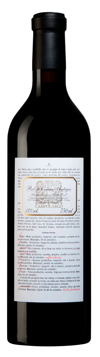 Rol de Coisas Antigas ( Manuel Dos Santos Campolargo ) 2012