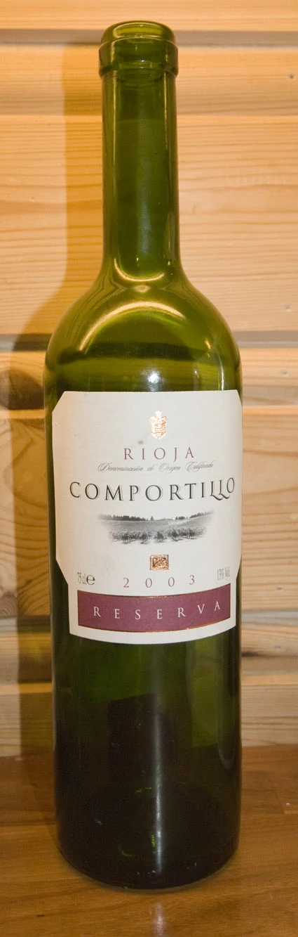 Comportillo Reserva ( Bodegas Ontañon ) 2003