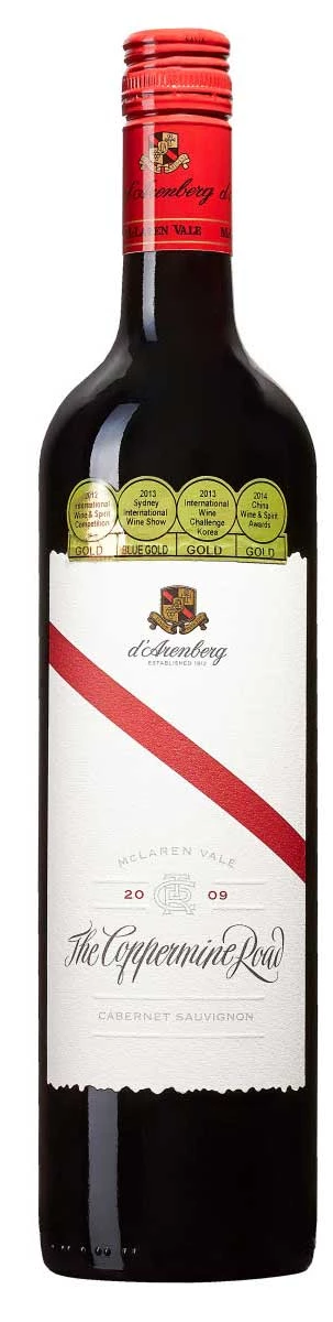The Coppermine Road  Cabernet Sauvignon ( D`Arenberg ) 2004
