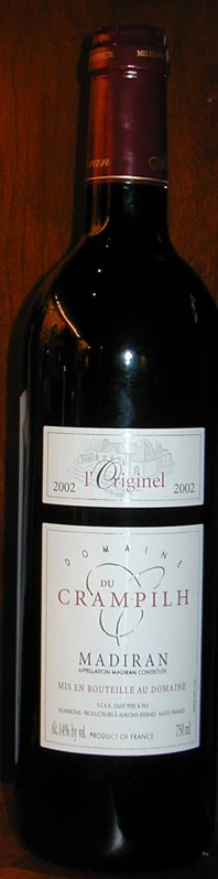 l`originel ( Domaine du Crampilh ) 2002