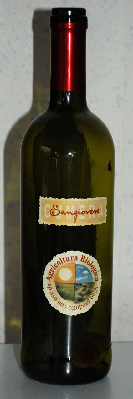 Cumera Organic Sangiovese ( Cantine Volpi ) 2002
