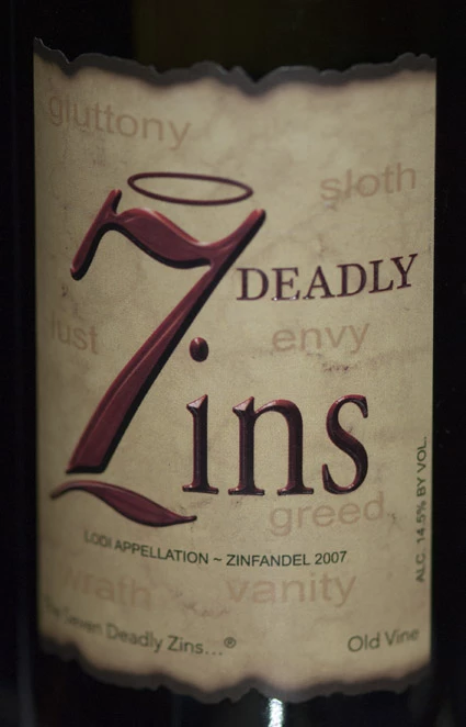 7 Deadly Zins ( Michael and David Vineyards ) 2015