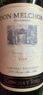 Don Melchor Private Reserve Cabernet Sauvignon ( Concha y Toro ) 1997
