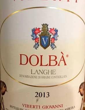 Dolbá Langhe ( Azienda Agricola Viberti Giovanni ) 2013