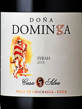 Doña Dominga Syrah ( Casa Silva ) 2001