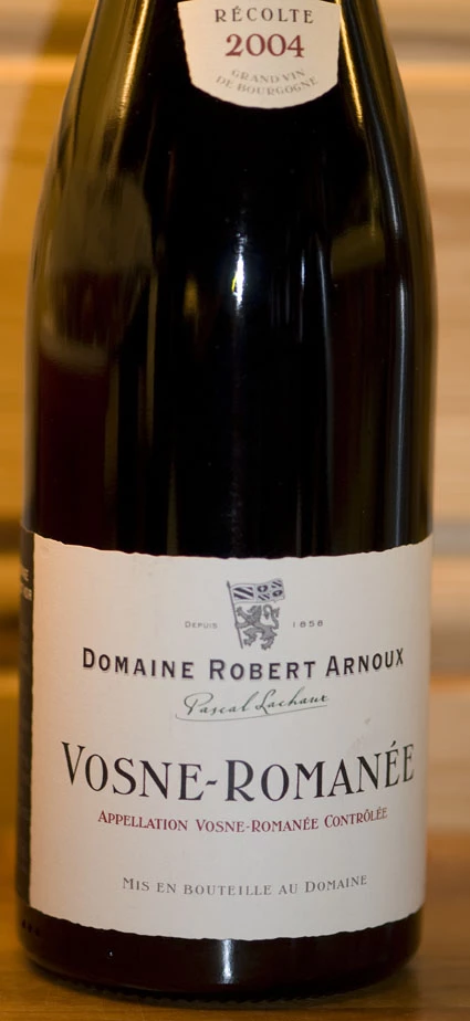 Vosne-Romanée ( Domaine Robert Arnoux ) 2004