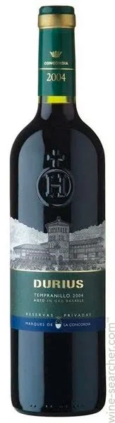 Tempranillo ( Bodegas Durius ) 2000