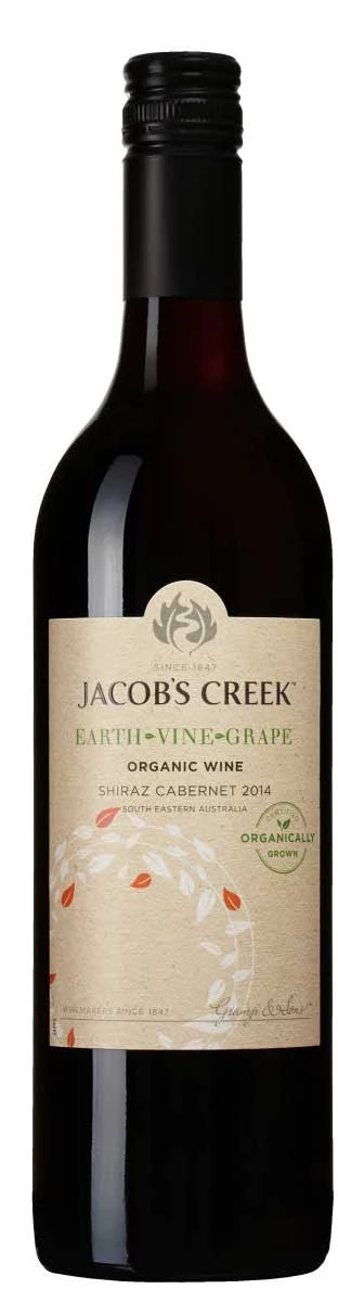 Earth Vine Grape Shiraz Cabernet Sauvignon ( Jacob`s Creek Wines ) 2014