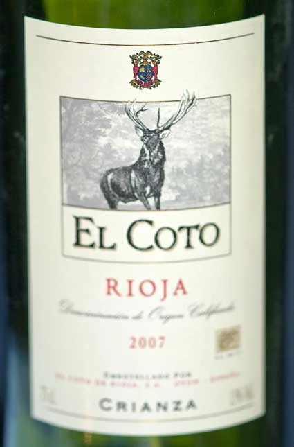 Crianza ( El Coto de Rioja ) 2000