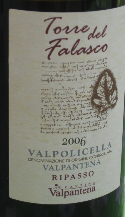 Valpolicella Ripasso Falasco ( Cantina Valpantena ) 2002