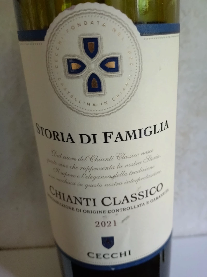 Chianti Classico Storia di Famiglia ( Casa Vin. Cecchi ) 2016