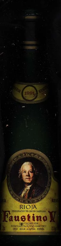 Faustino V Reserva ( Bodegas Faustino ) 1991