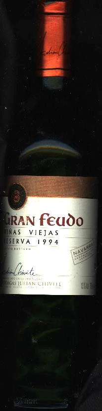 Gran Feudo Reserva ( Bodegas Julian Chivite ) 1994