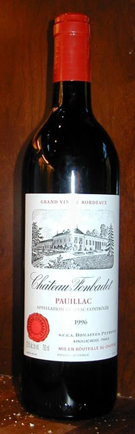 Château Fonbadet ( Château Fonbadet ) 1996
