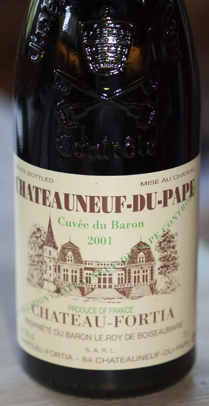 Cuvée du Baron ( Château Fortia ) 2003