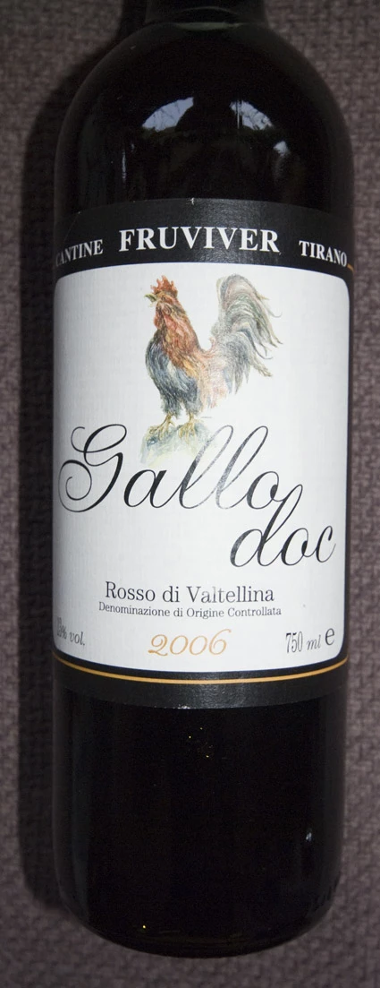 Fruviver Gallo Rosso di Valtellina ( Fruviver Valtellina ) 2006
