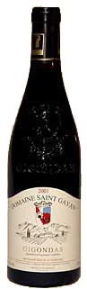 Gigondas ( Domaine Saint Gayan ) 2001