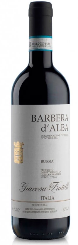 Barbera d`Alba Bussia ( Giacosa Fratelli ) 2017