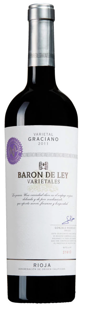 Varietales Graciano ( Barón de Ley ) 2011