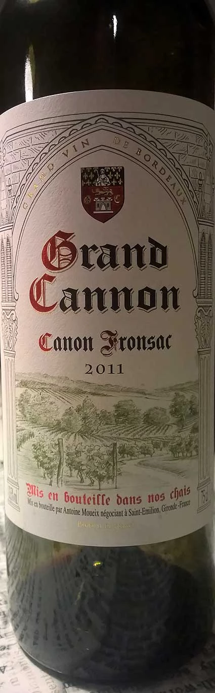 Grand Cannon ( Antoine Moueix ) 2011