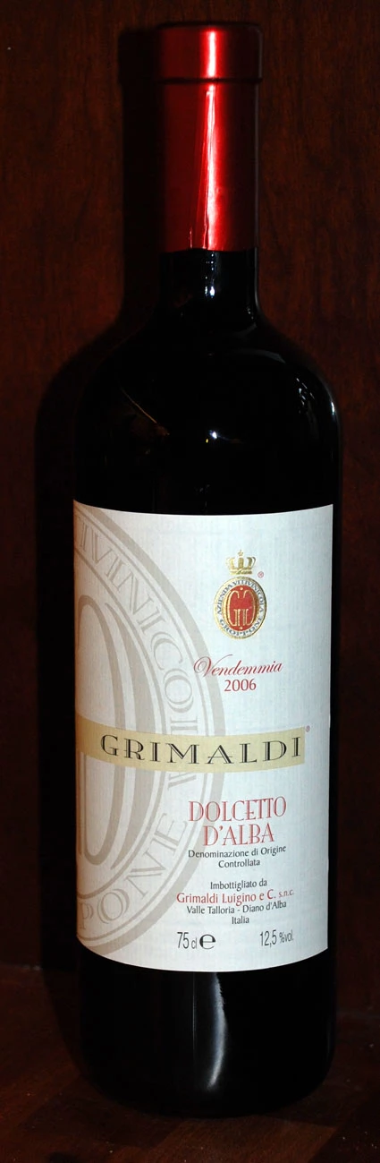 Dolcetto d`Alba ( Luigino Grimaldi ) 2005