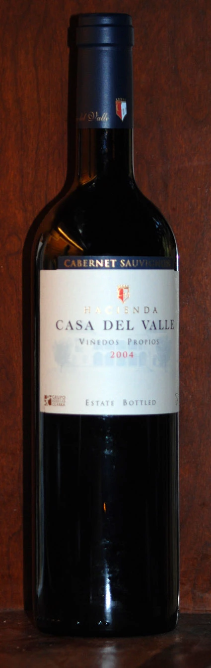 Hacienda Cabernet Sauvignon ( Bodegas y Vinedos de la Casa del Valle ) 2004