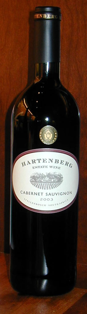 Cabernet Sauvignon ( Hartenberg Wine Estate ) 2003