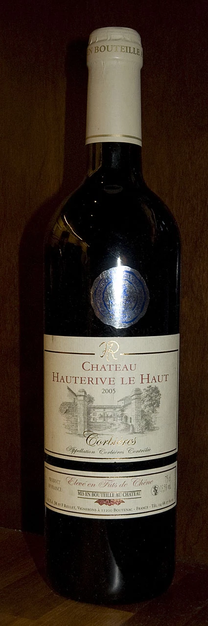 Corbieres Cuvée Tradition ( Château Hauterive Le Haut ) 2005