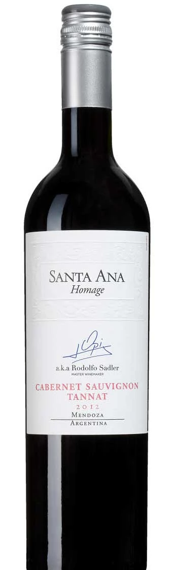 Homage Cabernet Sauvignon Tannat  ( Bodegas Santa Ana ) 2012