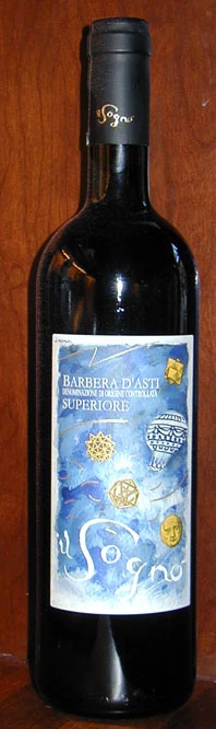 Barbera d`asti Superiore Il Sogno ( Scrimaglio ) 2001