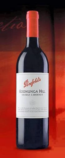 Koonunga Hill shiraz cabernet ( Penfolds Wines ) 2008