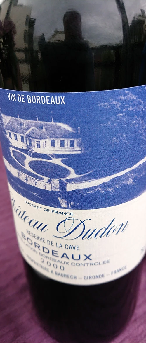 Château Dudon Reserve de la Cave ( Château Dudon ) 2004