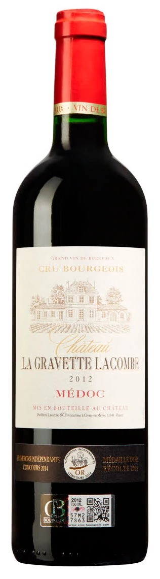 Château La Gravette Lacombe ( Vignobles Lacombe ) 2012