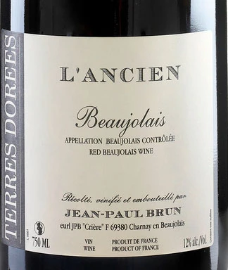 Beaujolais L`Ancien ( Jean-Paul Brun ) 2007