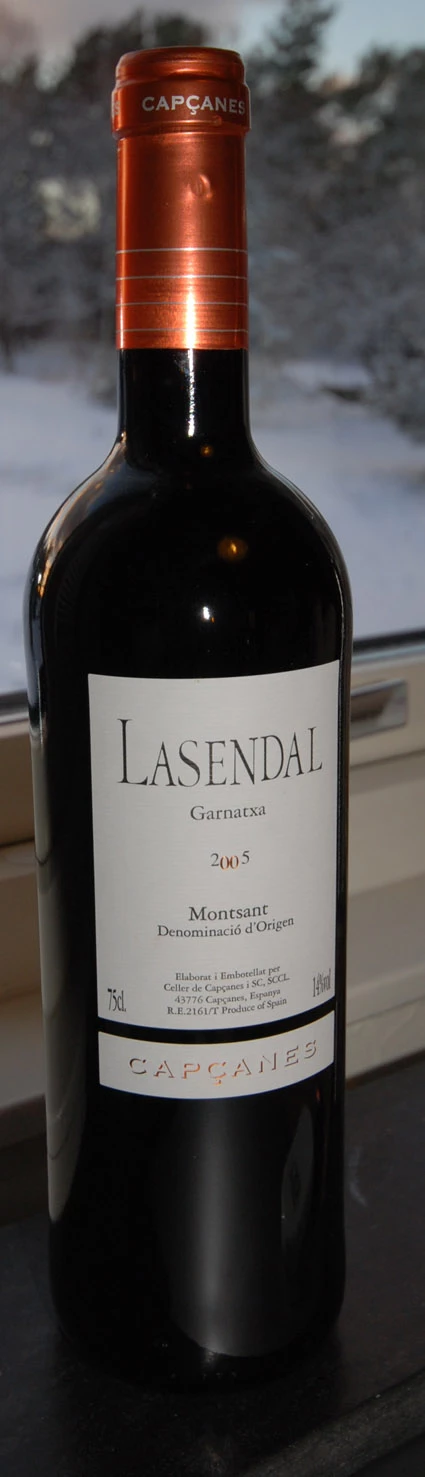 Lasendal  Garnatxa ( Celler de Capçanes ) 2005
