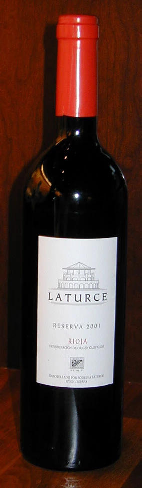 Reserva ( Bodegas Laturce ) 2001