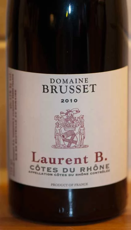 Côtes du Rhône ( Domaine Brusset ) 2007
