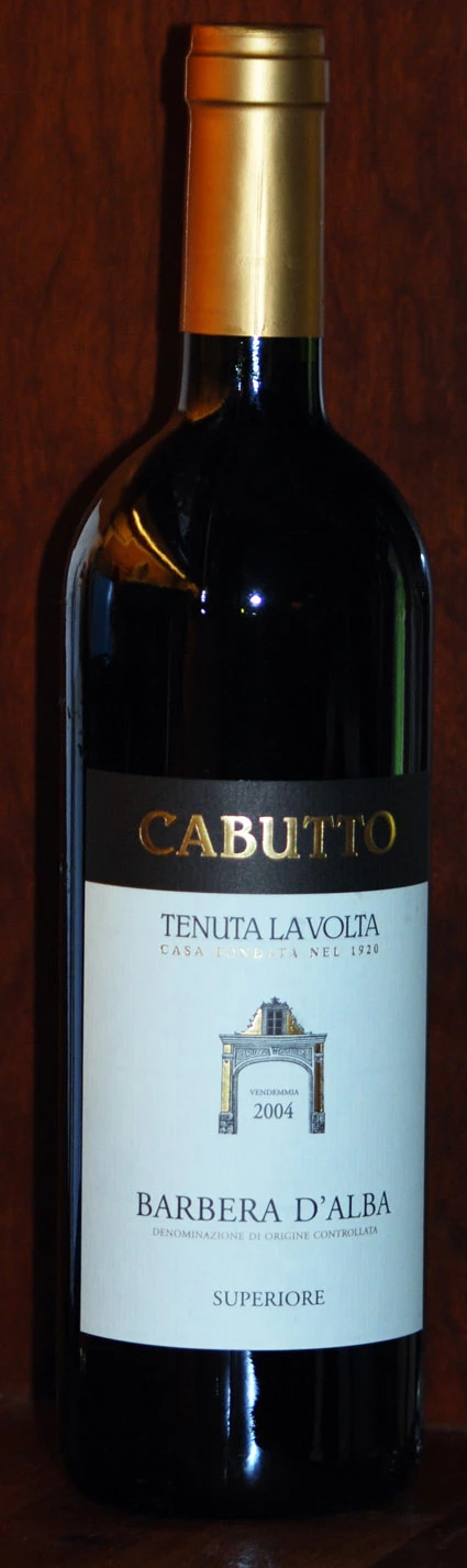 Barbera d`alba Superiore ( Cabutto - Tenuta la Volta ) 2005