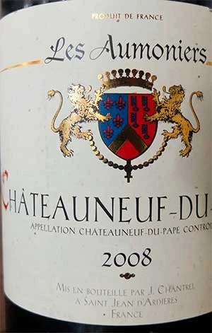 Châteauneuf-du-Pape Les Aumoniers ( J Chantrel ) 2014